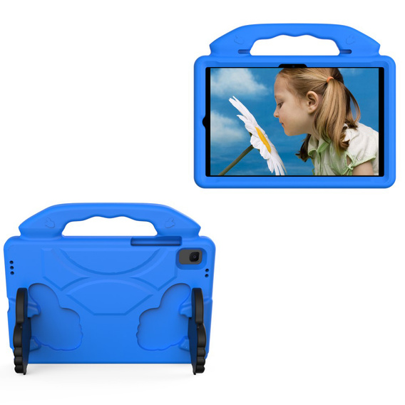 Gyermek tok Samsung Galaxy Tab A7 10.4 2022 / 2020 / Huawei MatePad 10.4 2022 / 2020, gyermek tok fogantyúval, kék