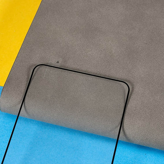 3D edzett üveg Motorola Moto G73 5G készülékhez, fekete