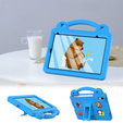Gyermek tok iPad mini 8.3" 2021 (6 gen.) / iPad mini 8.3" 2024 (7 gen.), Cute Patterns, állvánnyal, kék