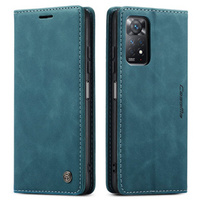 CASEME tok Xiaomi Redmi Note 11 Pro 4G/5G, Leather Wallet Case, zöld