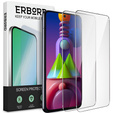 2x edzett üveg a Samsung Galaxy M51, ERBORD 9H Hard Glass a képernyőn