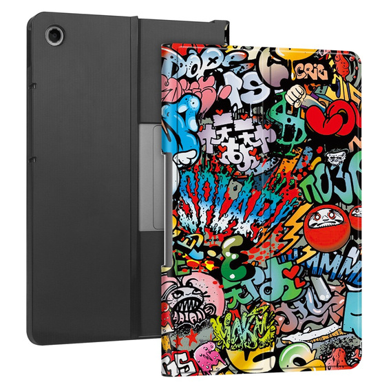 Tok Lenovo Tab Plus, Smartcase, graffiti
