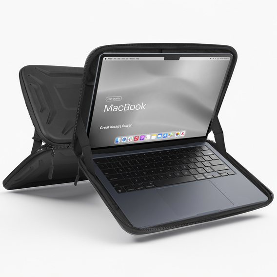 ERBORD kemény héjú védőtok 14 hüvelykes laptophoz