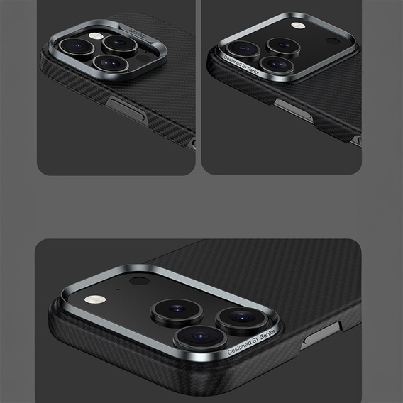 BENKS Kevlar Armor Air Carbon Fiber 600D A070 to MagSafe tok iPhone 17 Pro Max számára