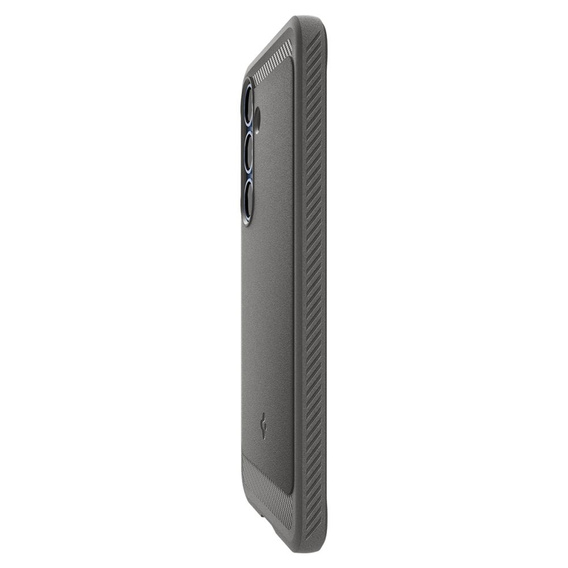 A Spigen tok Samsung Galaxy S25, Rugged Armor MagSafe, szürke + edzett üveg 9H