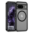 Tok kerettel Google Pixel 8 készülékhez, MagSafe-hoz, átlátszó / fekete