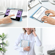 Tok Samsung Galaxy Tab S10 Ultra, Dux Ducis TOBY, kék