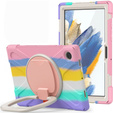 Gyerek tok Samsung Galaxy tab A8 10.5 SM-X200 SM-X205, páncélozott, pánttal, kék