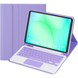 Bluetooth billentyűzettel és érintőpaddal ellátott tok Samsung Galaxy Tab A11+ készülékhez