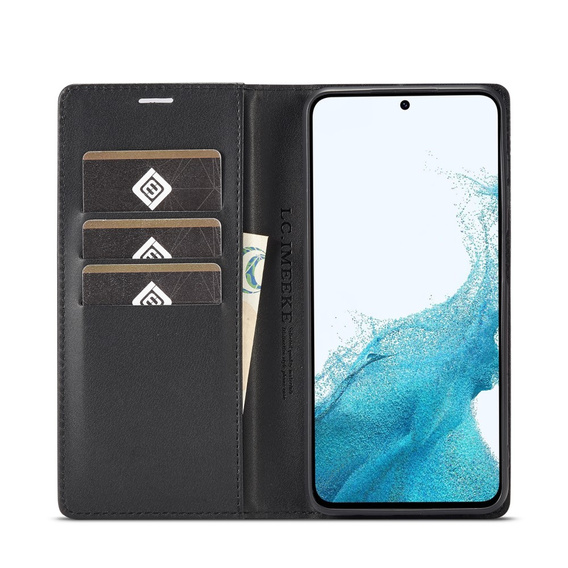 Pattintható tok a Samsung Galaxy A35 5G, Carbon LC.IMEEKE, fekete