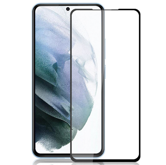Mocolo Full Glue edzett üveg a következőkhöz Samsung Galaxy S22 5G, fekete keret
