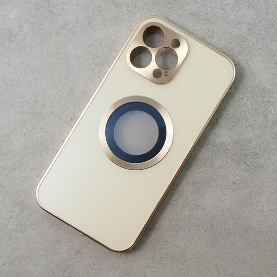 Telefontok a iPhone 13 Pro Max, Dual Glass, Magsafe-hoz, arany