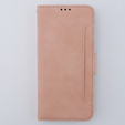 Pattintható tok a Motorola Moto G54 5G, Card Slot, rózsaszín
