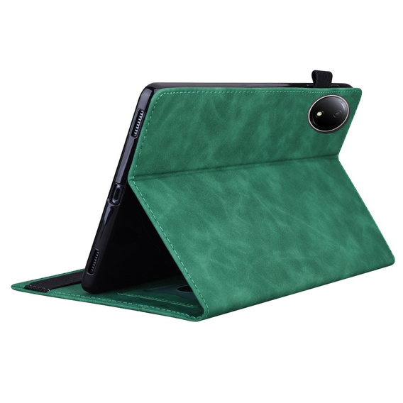 Tok Xiaomi Redmi Pad SE 8.7, Classic, tolltartóval, zöld