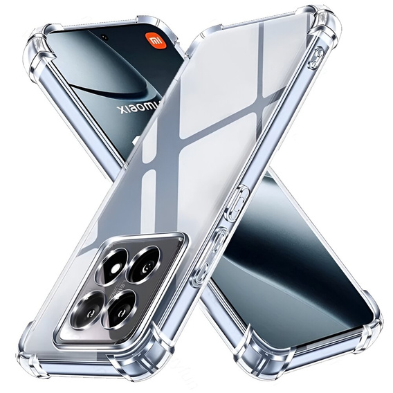 Telefontok a Xiaomi 14T Pro, Dropproof, átlátszó