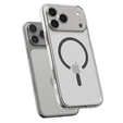 Spigen Ultra Hybrid MagSafe tok iPhone 17 Pro Max készülékhez, átlátszó / grafit