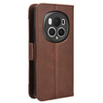 Pattintható tok a Honor Magic 6 Pro 5G, Card Slot, barna