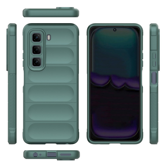 Telefontok a Infinix Hot 50 4G, Gaming Shockproof, zöld