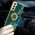 Telefontok a Samsung Galaxy S22+ Plus, Electro Ring, zöld