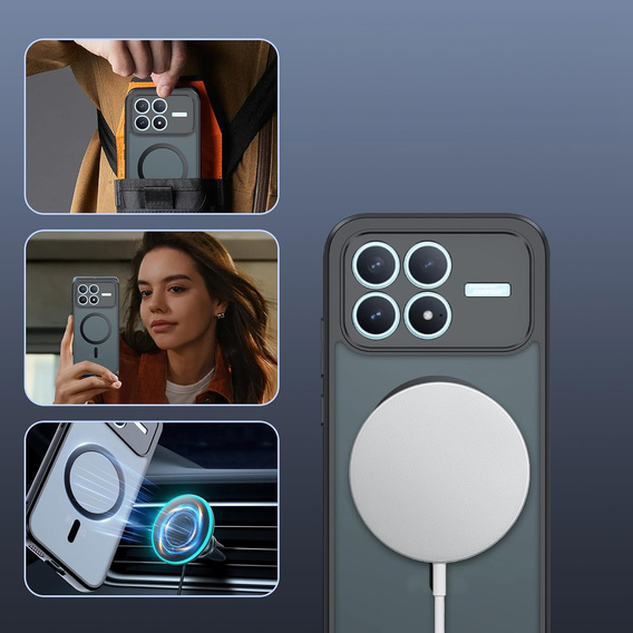 MagSafe ERBORD matt tok Xiaomi Poco F8 Pro készülékhez