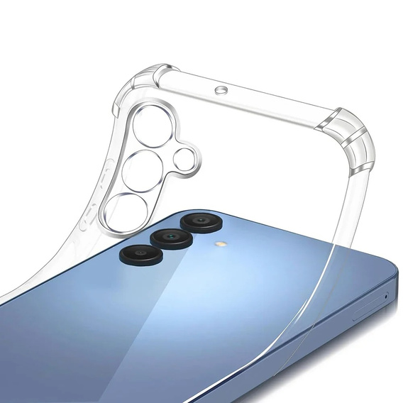 Telefontok a Samsung Galaxy A16, Dropproof, átlátszó