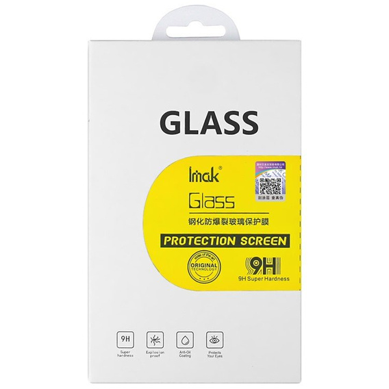 IMAK adatvédelmi edzett üveg Samsung Galaxy Z Fold4 5G - Black készülékhez
