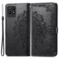 Pattintható tok a Realme 8i, Mandala, fekete