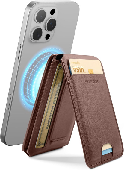 Mágneses pénztárca állvánnyal és NFC SURITCH funkcióval iPhone 16 Pro készülékhez
