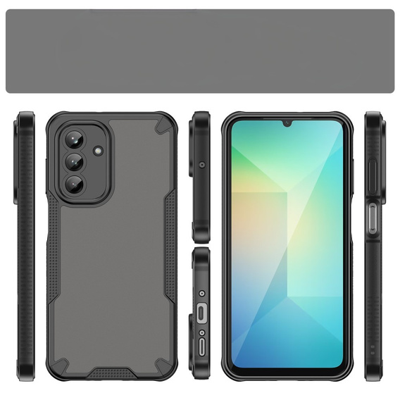 Telefontok a Samsung Galaxy A26, Armor Frosted Case, fekete