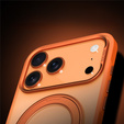 SULADA Magnetic Matte - MagSafe tok állvánnyal iPhone 17 Pro Max készülékhez