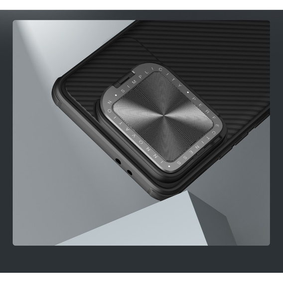 Nillkin páncélozott tok Xiaomi Poco F6 Pro a készülékhez, CamShield Prop, Magsafe, fekete