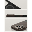 BENKS Kevlar Magnetic Armor Pro Prestige 600D Y065 tok MagSafe aktív gombbal az iPhone 16 Pro készülékhez