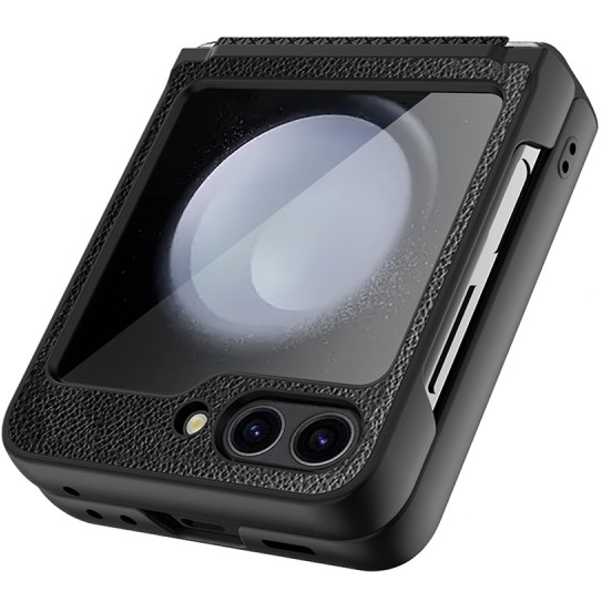 PC tok Samsung Galaxy Z Flip5 5G készülékhez, MagSafe, fekete