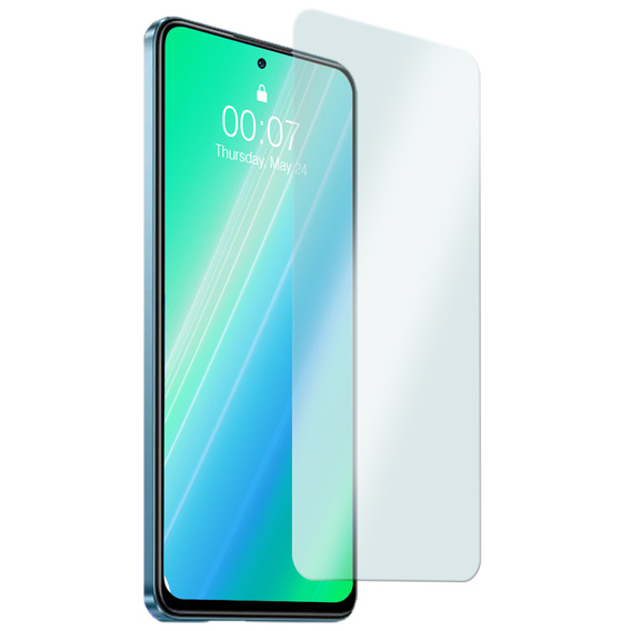 2x edzett üveg a Xiaomi Redmi Note 11 Pro, ERBORD 9H Hard Glass a képernyőn