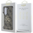 GUESS Telefontok a Samsung Galaxy Z Fold6, 4G Big Metal Logo, barna