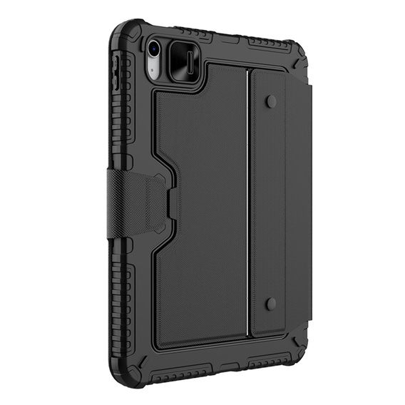 Tok + billentyűzet iPad 10.9 2022, NILLKIN Bumper Pen Slot, fekete