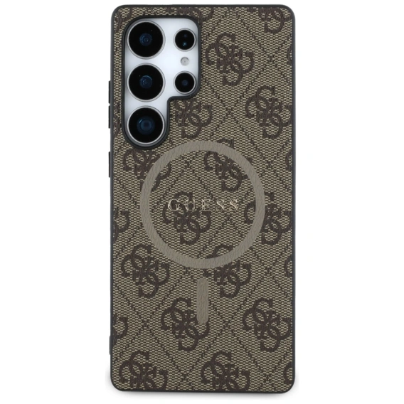 GUESS 4G Ring Classic Logo MagSafe tok Samsung Galaxy S25 Ultra készülékhez