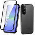 Tok Samsung Galaxy A36, Magnetic Dual Glass, fekete