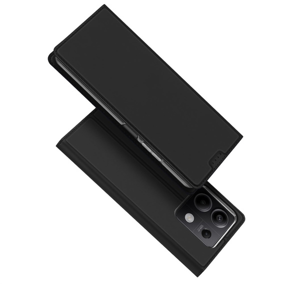 Dux Ducis Telefontok a Xiaomi Redmi Note 13 5G, Skinpro, fekete