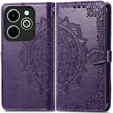 Pattintható tok a Infinix Hot 40i, Mandala, lila