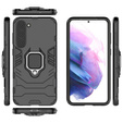 Telefontok a Samsung Galaxy S23, Kickstand Ring, fekete