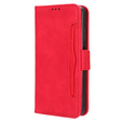 Pattintható tok a TCL 40 NxtPaper, Card Slot, piros
