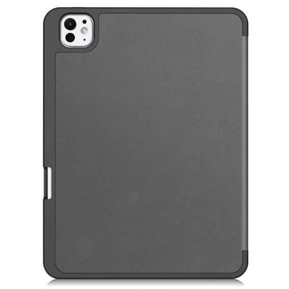 Tok iPad Pro 11" 2024 (5 gen.), Smartcase tolltartóval, szürke