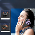 Telefontok a Samsung Galaxy S23, Camera Slide Ring, fekete / lila