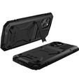 Páncélozott tok a iPhone 12 Mini, R-JUST, fekete
