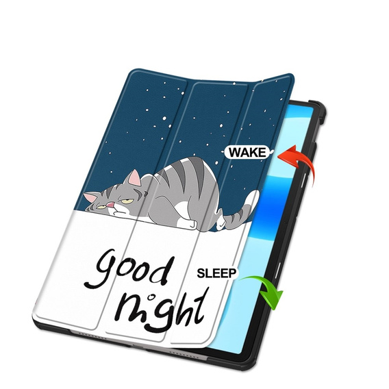 Tok Huawei MatePad 11.5 2024, Smartcase, sleeping cat