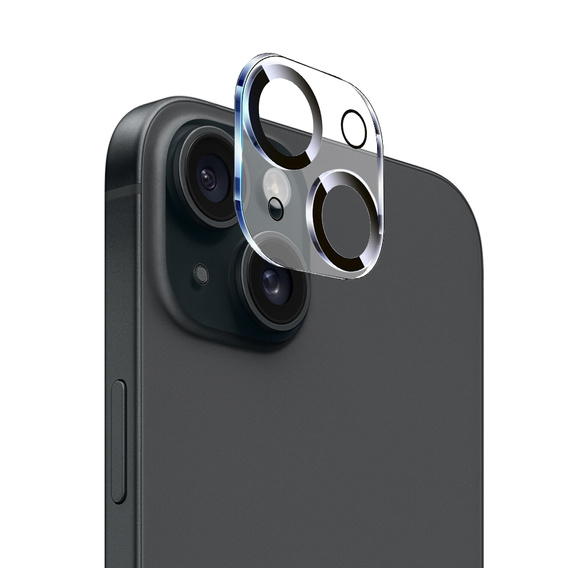 2x ERBORD edzett üveg a kamera számára, hogy iPhone 15 / 15 Plus