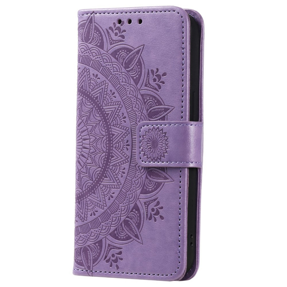 Pattintható tok a Samsung Galaxy A05s 4G, Mandala, kék