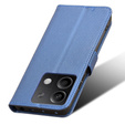 Pattintható tok a Xiaomi Redmi Note 13 5G, Wallet Smart Magnet, kék