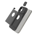 Telefontok a iPhone 15 Pro, ERBORD MagProtect Slide Camera, fekete